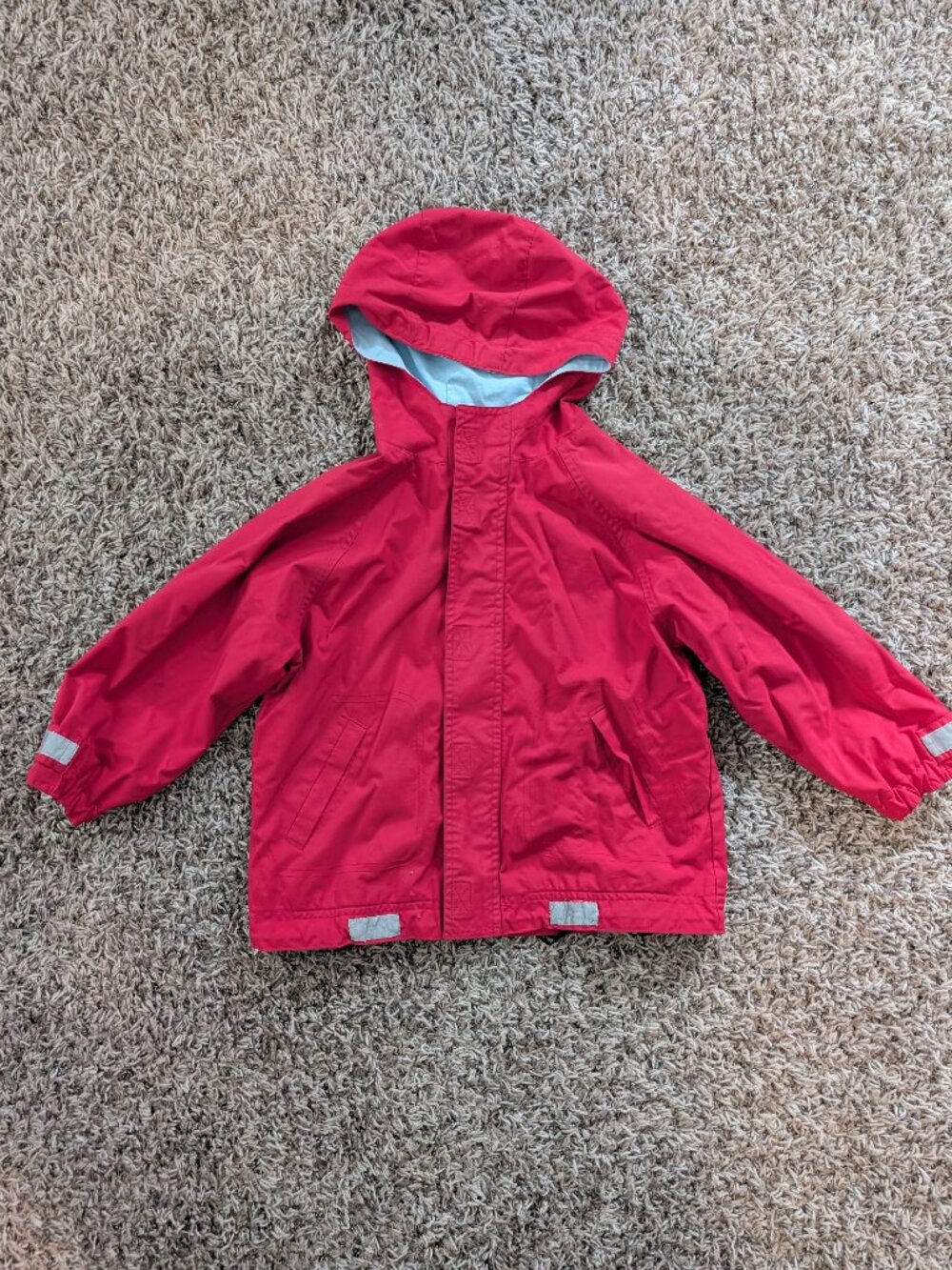 Hanna Andersson Red Unisex Toddler Raincoat - 110 (Size 5 US)